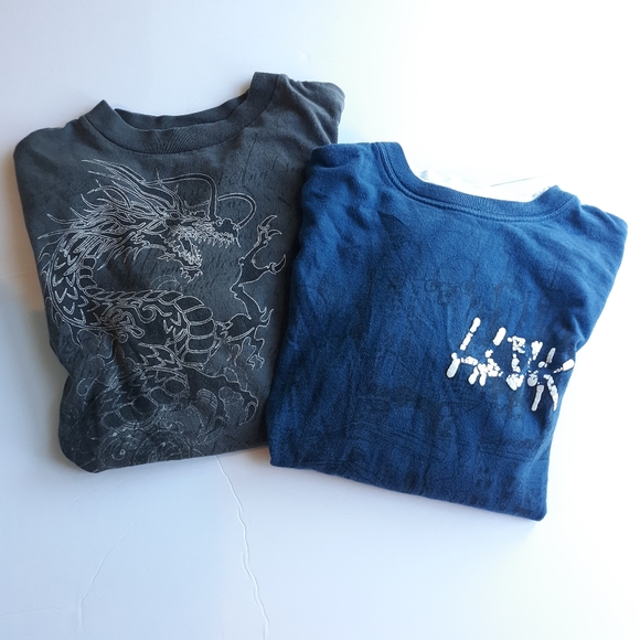 Boys  Long Sleeve T Shirts lot of two - Picture 6 of 16